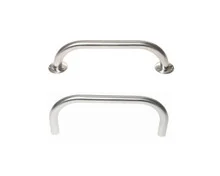 SR Smith 12″ ADA Bent Transfer Rail With Flanges – Marine Grade Stainless Steel – .120″ Wall, 1.50″ OD – EB-12A