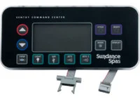 Sundance Spas 850 Control Panel with Dual Cable Harness 6600-803