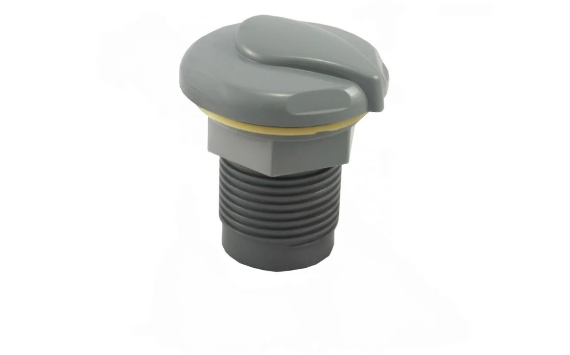 Super-Pro 25098-000-000 1″ S White Air Control Assembly for Gunite and Fiberglass Spa