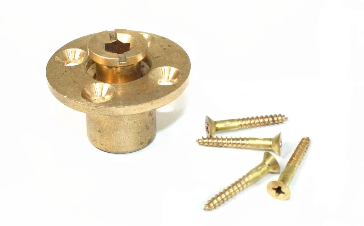 Super-Pro #6 Wood Deck Anchor Assembly with 4 Screws