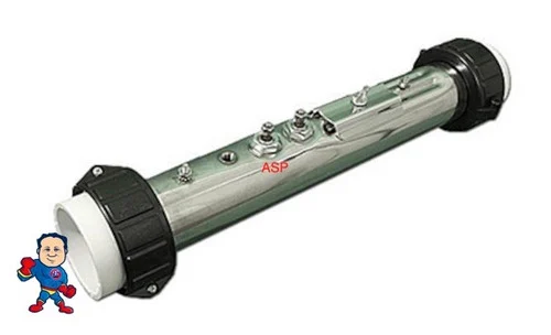 United Spas 5.5kW Flow Thru Heater Assembly – 230V, 2″ x 13-1/4″ – Therm Products C2550-1206