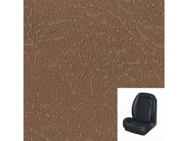Front Bucket & Rear Bench Full Upholstery Set, Sport Seat II, Standard, Palomino