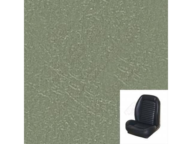 Front Bucket & Rear Bench Full Upholstery Set, Sport Seat II, Standard, Ivy Gold