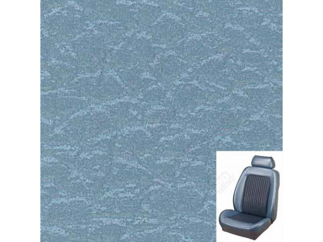 Front Bucket & Rear Bench Full Upholstery Set, Sport Seat II, Standard, Light Blue