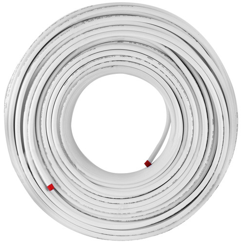 656Ft Roll of 1/2" PEX-AL-PEX Tubing Oxygen Barrier Radiant Floor PEX Pipe Radiant Heat Floor Heating Plumbing 200M Inner Aluminum Layer PEX Tubing Pipe (1/2" O2-Barrier, 656Ft/White)
