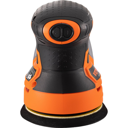 Random Orbit Sander, 3A 350W Orbital Sander, 6 Speeds 13000 OPM 5" Palm Sander w/ 2pcs A-level Hook-and-loop Sanding Discs & Vacuum Connector, for Woodworking, Detailing, Finishing