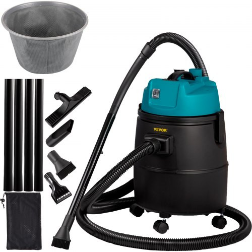 Pond Vacuum Cleaner, 1400W Motor in Single Chamber Suction System, 120V Motor w/15 ft Electric Wire, 4 Brush Heads, 4 Extended Tubes, 1 Filter Bag for Multi-use Cleaning Above Ground (Discontinued) See 200-B0G2YTH