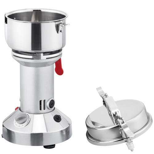 300g Electric Grain Mill Grinder, High Speed 1900W Commercial Spice Grinders, Stainless Steel Pulverizer Powder Machine, for Dry Herbs Grains Spices Cereals Coffee Corn Pepper, Straight Type