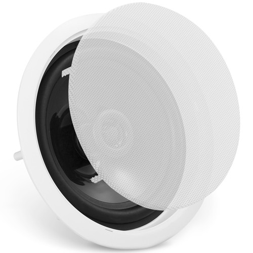 6.5 Inch in Ceiling Speakers, 150-Watts, Flush Mount Ceiling & in-Wall Speakers System with 8IImpedance 89dB Sensitivity, for Home Kitchen Living Room Bedroom or Covered Outdoor Porches, Single