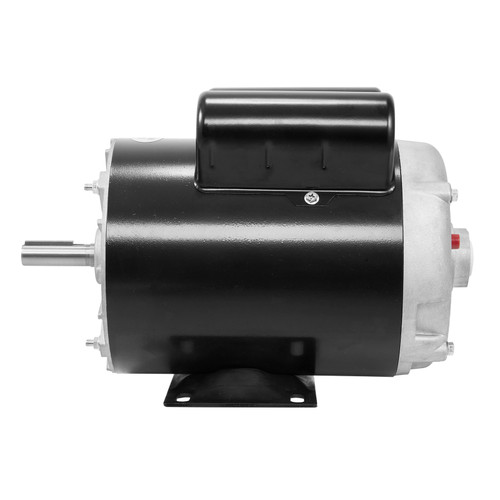 3HP Air Compressor Motor, 230V 15 Amps Electric Motor, 3450RPM 56 Frame, 5/8" Keyed Shaft, 1.88" Shaft Length for Air Compressors, CW/CCW Rotation
