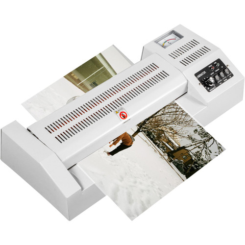 Lamination Machine 12.6" Thermal Laminator Machine 4 Rollers System Portable Laminating Machine for Home School or Small Office Suitable for Use with Photos, Handouts or Other Laminating Needs