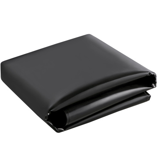 Pond Liner, 13x20 ft, 20 Mil Pond Liners for Outdoor Ponds, HDPE Pond Underlayment for Fountain, Small Pond, Fishpond, Waterfall, Water Garden, Black