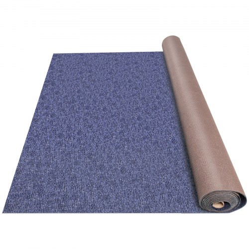 Deep Blue Marine Carpet 6 ft x 39.3 ft, Boat Carpet Rugs, Indoor Outdoor Rugs for Patio Deck Non-Slide TPR Water-Proof Back Outdoor Marine Carpeting Outdoor Carpet