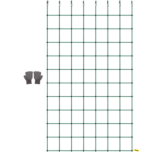 Climbing Cargo Net, 70" x 119" Climbing Net, Polyester Playground Climbing Cargo Net, Rope Ladder, Swingset, Large Military Climbing Cargo Net for Kids & Adult, Indoor & Outdoor,Treehouse, Green