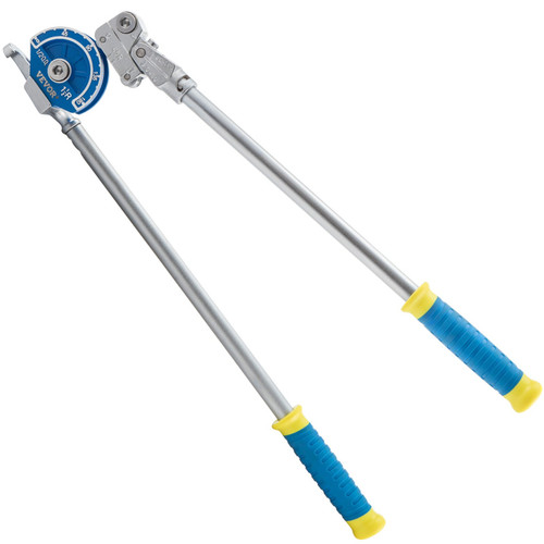 Tube Bender, 1/2 inch Pipe Bending Capacity 180 Degrees Manual Bending, for Aluminum and Stainless Steel Pipes in HVAC, Heating Pipe System