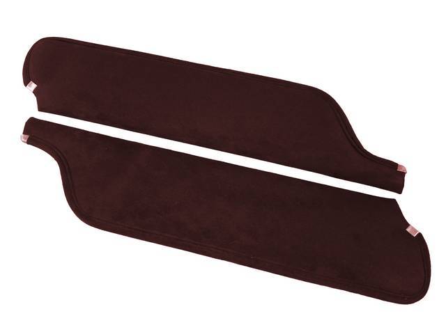 Visors, Sport, UniSuede, Dark Red