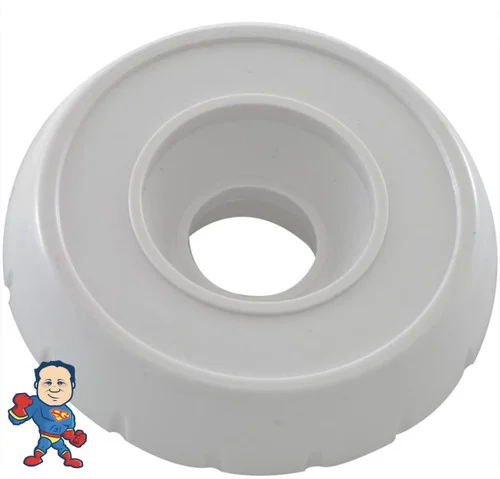 Waterway 1″ White Notched Diverter Valve Cap for Waterfall & Neck Jet Controls