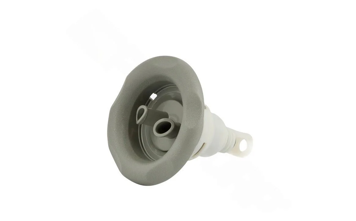 Waterway 229-7617 gray adjustable thread-in 8-scallop twin roto storm jet