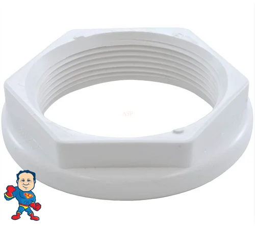Waterway 3-1/2″ Hi-Flo Wall Fitting Nut – 2-1/2″ Hole, 1-1/2″ Slip Connection