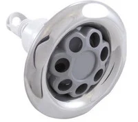 Waterway 5 Inch Massage Scallop Power Storm Jet Stainless Steel Gray 229-5657S