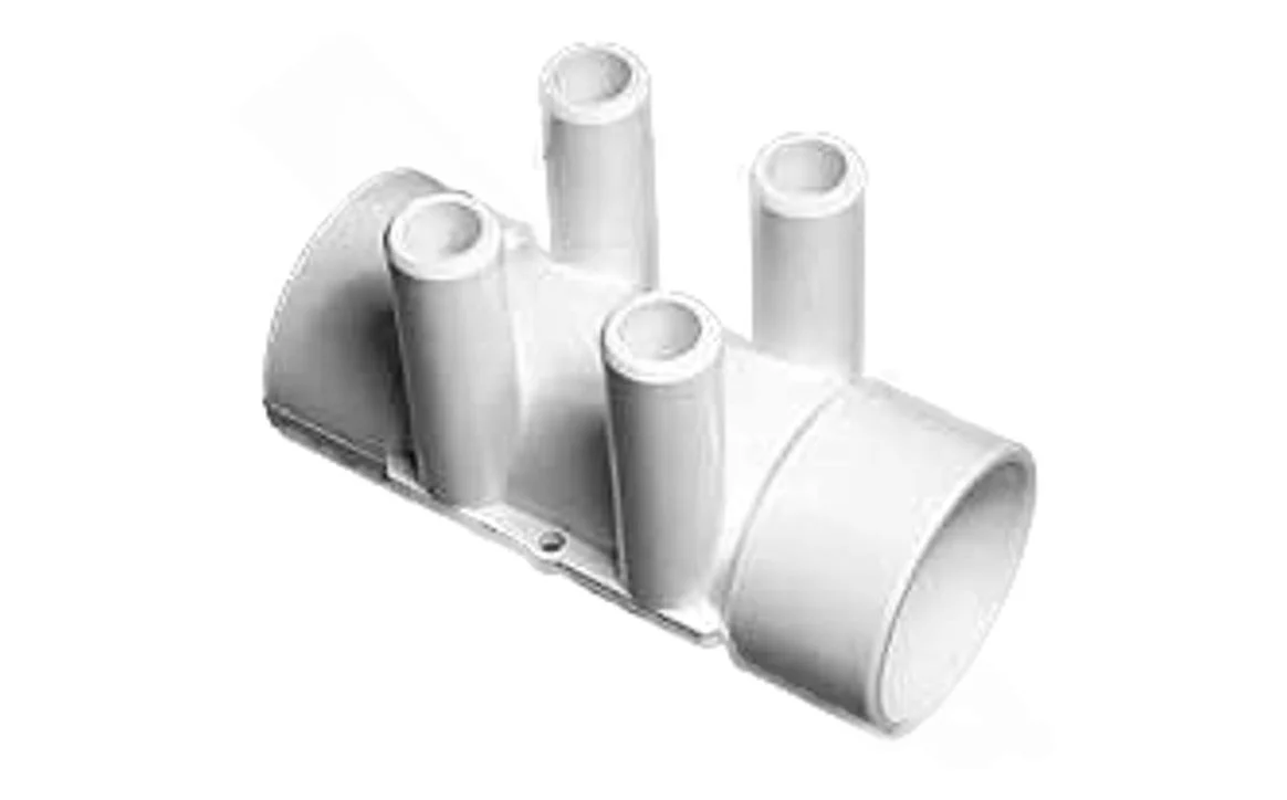 Waterway 672-4170 2″ S x 2″ S x (4) 3/4″ SB ShurGrip Manifold