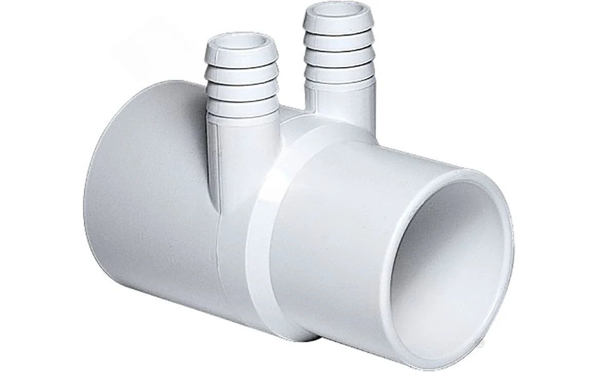 Waterway 672-7130 2″ S x 2″ SPG x (2) 3/4″ RB Ports Manifold