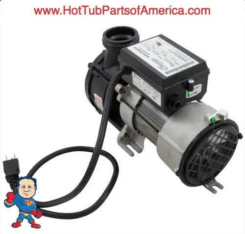 Waterway Genesis Bath Pump 9.5A 115v 1-1/2″ Garden Tub w/Rubber Foot Pad – Energy Efficient