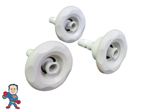 Waterway Mini Storm Jet Internal 3-Pack – 3″ Directional 5 Scallop Sterling Silver Snap-In
