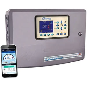 Waterway Oasis Wi-Fi Pool and Spa Control System With 2 Actuators, 770-1006-PSW2