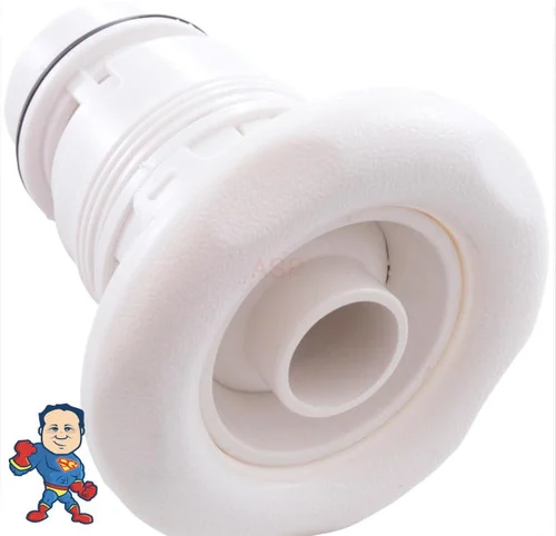 Waterway Poly Jet Internal Assembly – 3-3/8″ Directional 5 Scallop White – Thread In