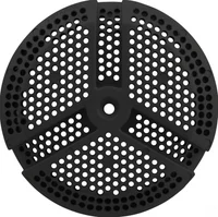 Waterway Tall Suction Cover Black 3 1/2 Inch Ultra Hi Flo 642-3271
