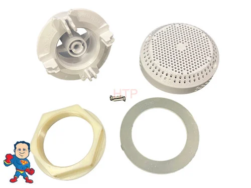 White 3-1/2″ Hi-Flow Suction Assembly 2-3/8″ Hole 1-1/2″s No Vac Break WW