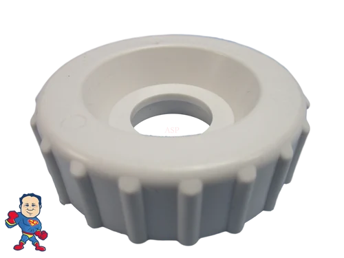 White Waterfall Diverter Valve Cap 2 1/2″ for Jacuzzi Premium Spa – Replacement Control Part